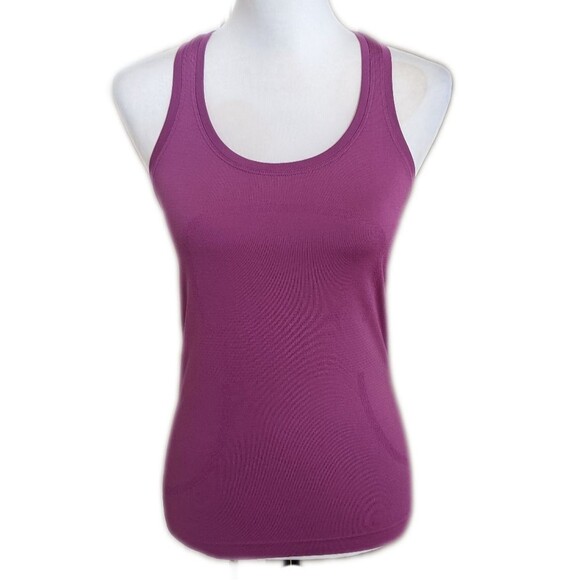 Lululemon Athletica plum purple athletic tank top, size 4 - Picture 1 of 5